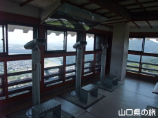 天守閣の展望台