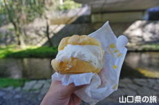 宝来屋のシュークリーム