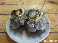 サザエのつぼ焼き