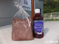 ブルーベリーヨーグルト食パン・ごっくんブルーベリー