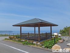 東後畑の棚田の東屋